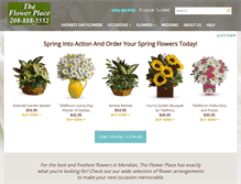 Tablet Screenshot of flowerplace.org